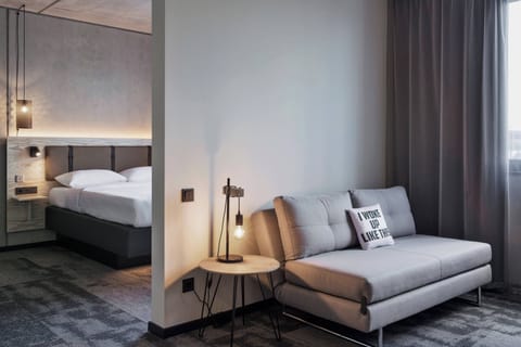 Room, 1 Queen Bed with Sofa bed, Non Smoking | In-room safe, desk, iron/ironing board, free cribs/infant beds