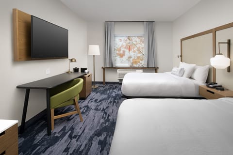 In-room safe, desk, laptop workspace, blackout drapes