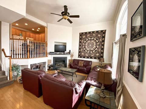 Vaulted Living Room