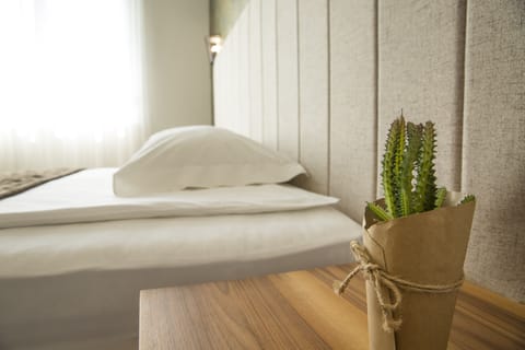 Standard Double or Twin Room | Down comforters, minibar, desk, laptop workspace