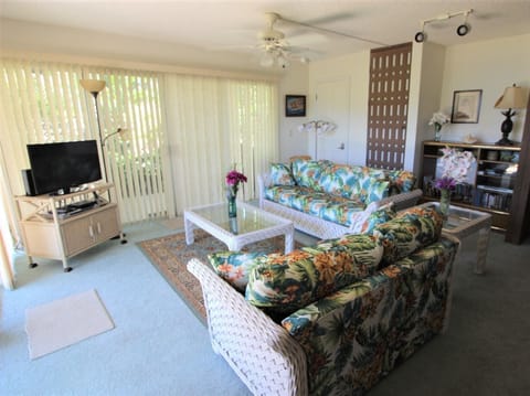 Living Room facing North--well lit and very pleasant