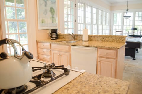 second kitchen, lower level