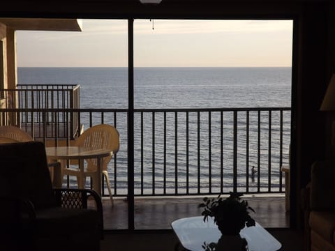 Gulf view from the living room