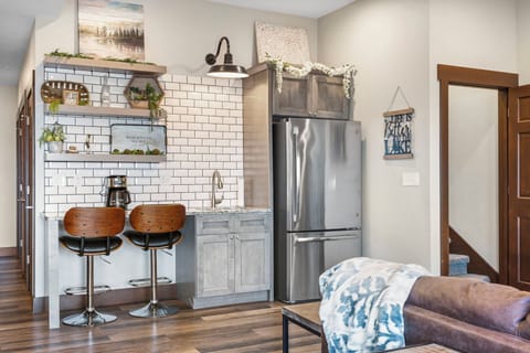 Lower level area, second refrigerator here