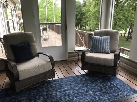 Screened porch