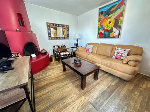 Den with Fireplace