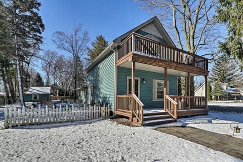 North of Home with Patios on each level!