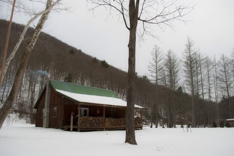 Stay cozy by the wood stove and watch the snow fall! A perfect winter retreat!