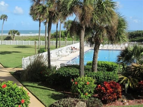 Tropical paradise viewed from your private balcony