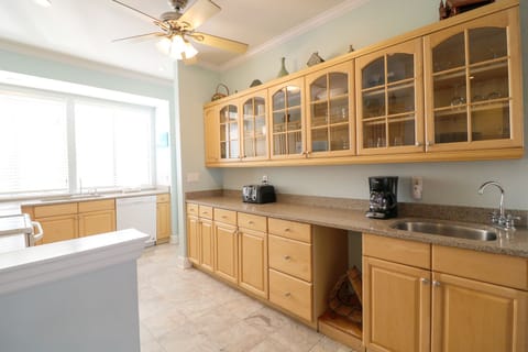 Kitchen on the upper floor