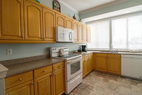 Kitchen on the upper floor