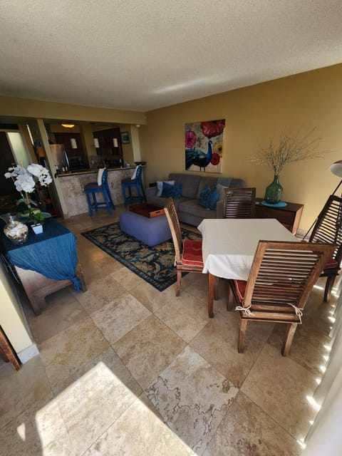 living room is spacious and comfortable 