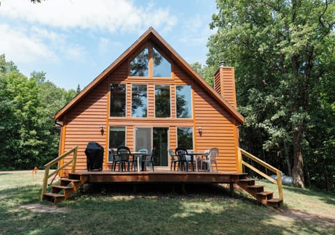 Front of house facing lake