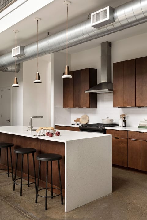 chef's kitchen with all the cooking supplies you need!