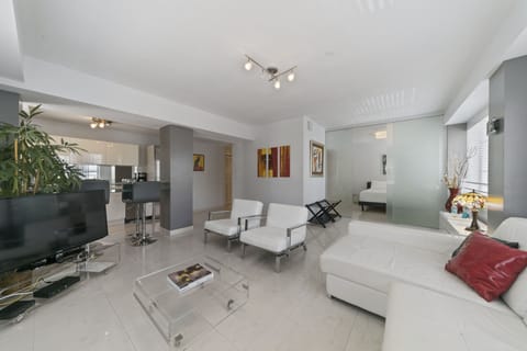 Welcome to this perfect,  perfectly-located apartment!  New spa shower!