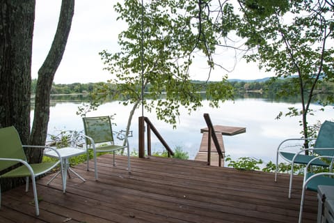 Private dock on Upper Rhoda Pond