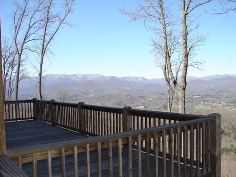 Southwest view from the deck