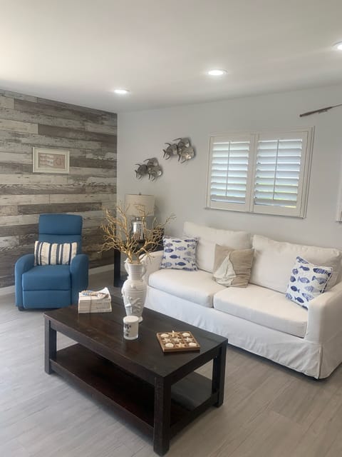 Living room with sleeper sofa 