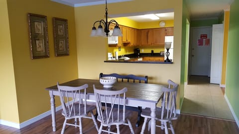 Dining.  Cypress table (wood from Suwanne River)