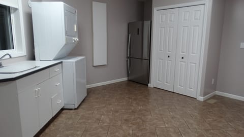 Laundry room with 2nd full fridge