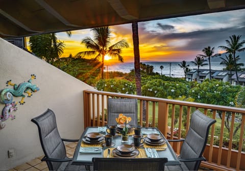 Perfect for sunset dinner.