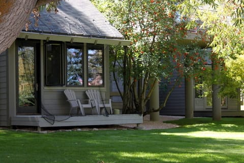 Rear Deck with Views of Cross Country Ski/Golf Course