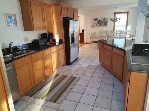Large kitchen! Great for cooking as much or as little as you want!