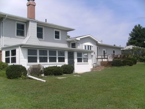 South side back of house, porch