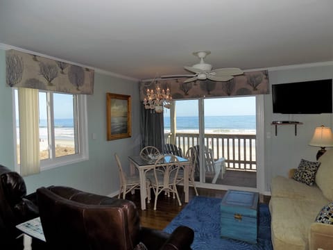 Best view ever!  Laminate Hardwoods, Ceiling Fan