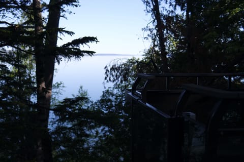 View from top of tram