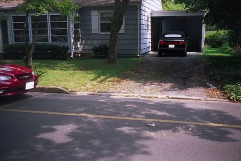 Carport with off street parking for 3 cars. Rental comes with 2 parking permits.