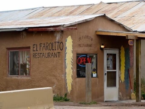 Our wonderful restaurant in El Rito, famous for it's red and green chili dishes