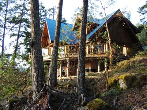 Log Home in beautiful wilderness setting with spectacular views