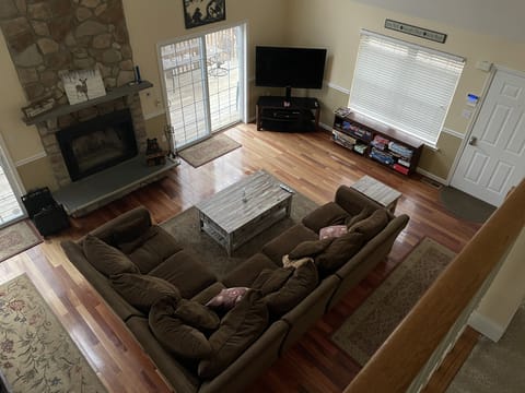 Main Living area from Loft