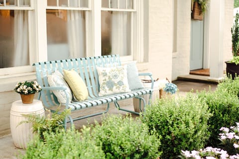 Front porch bench