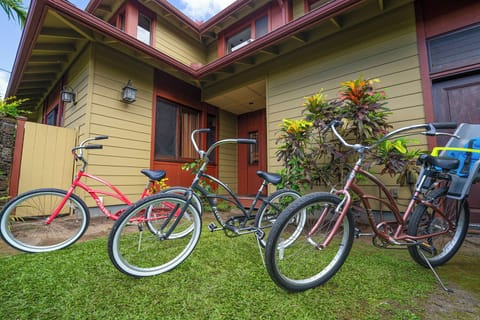 Bikes included in the rental! 