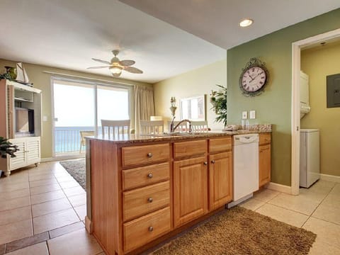 Living room with ocean view