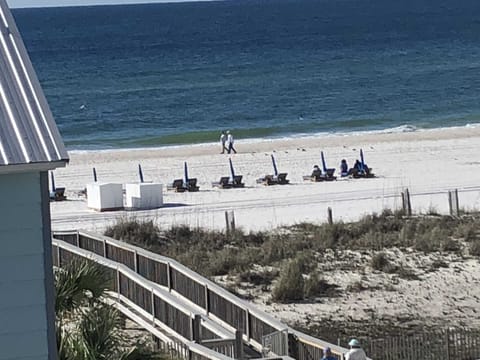 Beach View from Balcony