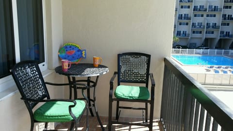 View of Patio and  overlooking the main pool.