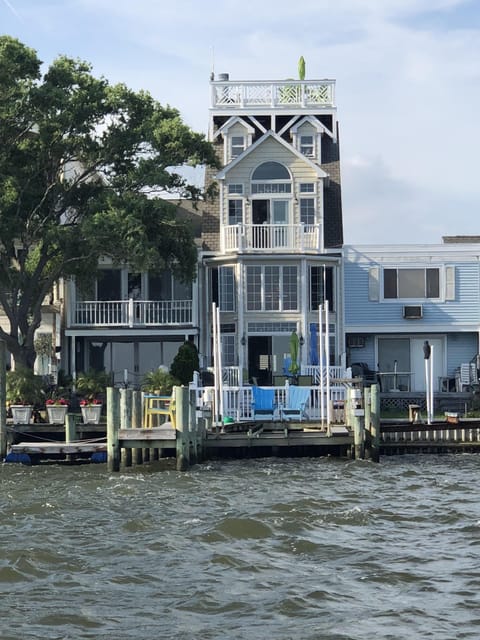 Townhome view FROM the bay!
