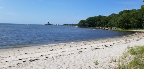 Beautiful Private beach, ONE MINUTE WALK  from the house!!! Amazing spot!