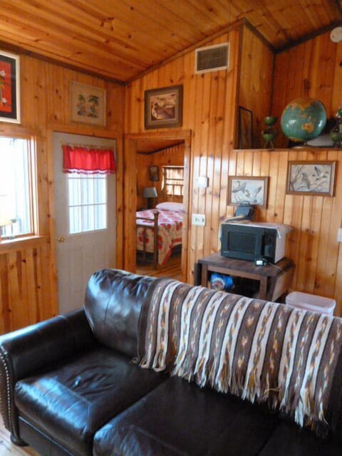 Beautiful cabin with everything provided.