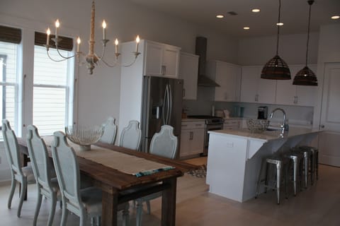 Second Level Kitchen and Dining