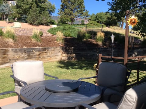 Beautiful view from the back deck 