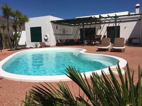 Pool and villa