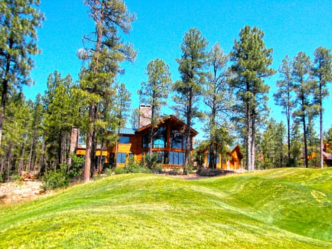 Back of Cabin standing on Torreon first hole.
