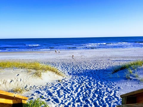 Private area of beach, never crowded! You will be only steps away from this! 