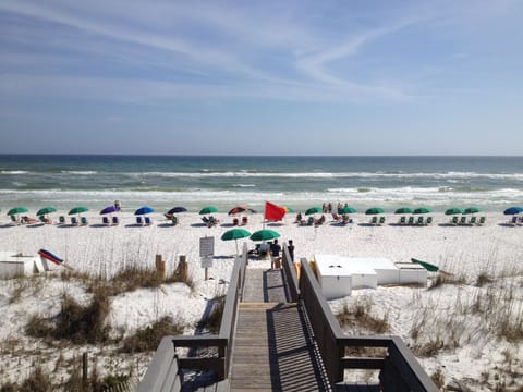 Beautiful Miramar Beach (from our subdivision's private beach.) Umbrella/2 chair