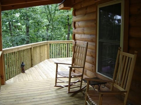 Enjoy the Rocking Chairs under the shelter of the porch!