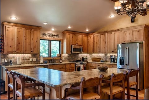 Kitchen in main house